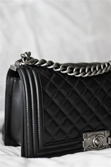 chanel le boy old medium drop|Chanel 19 bag review.